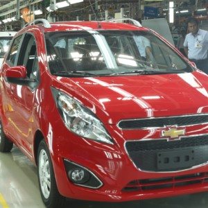 GM India Rolls Out First Left Hand Drive Chevrolet Beat for Argentina