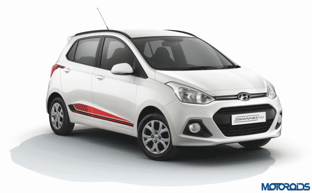 Grand i10 20th anniversary Special Edition front