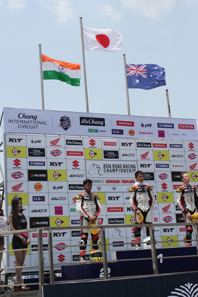 Hari  krishnan ranked 2nd stands proud on the podium
