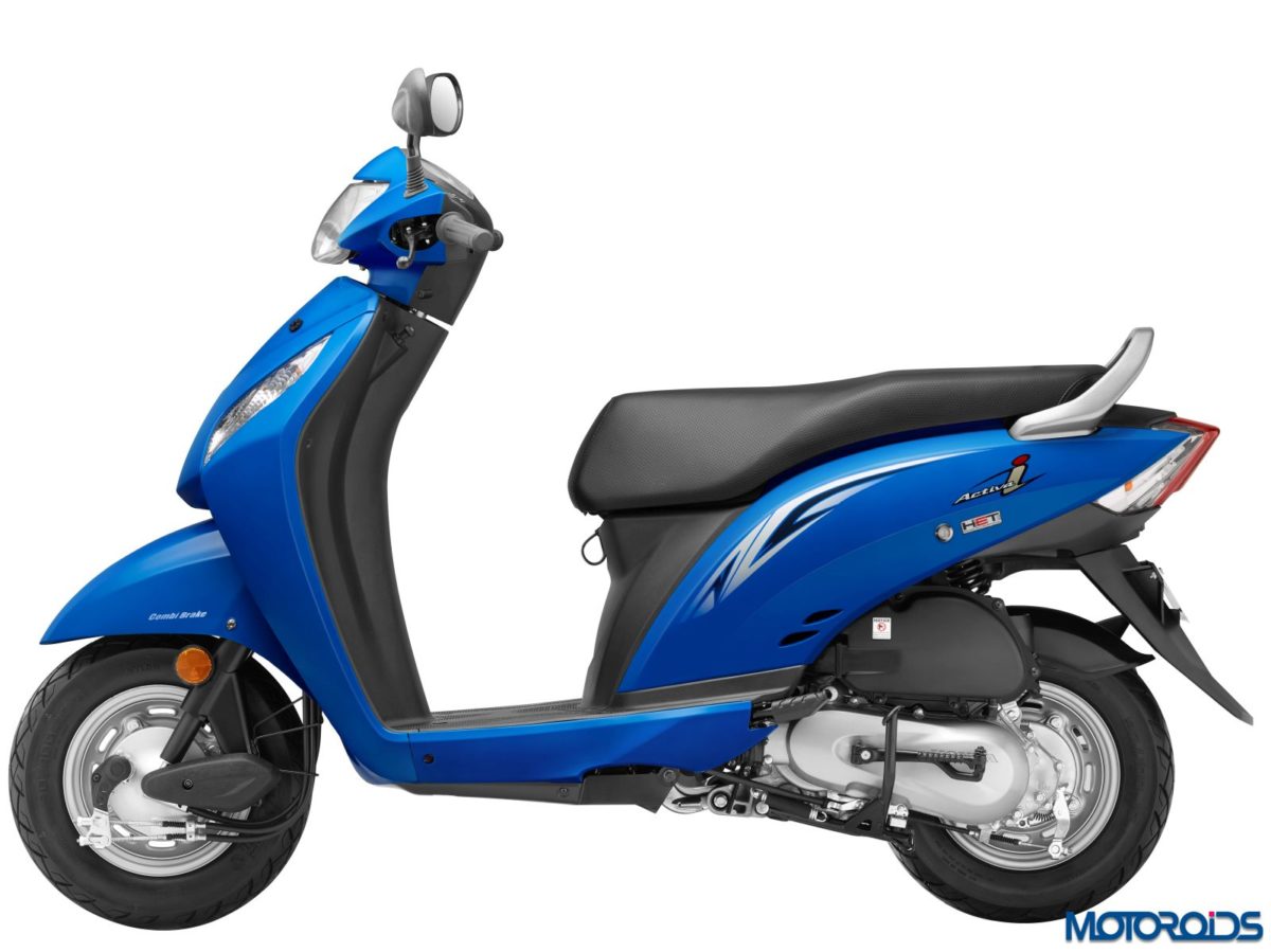 Honda Activa i Candy Jazzy Blue