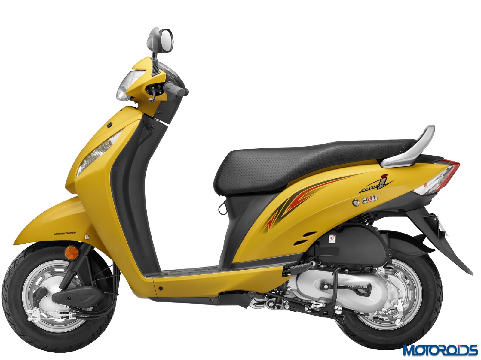 Honda Activa-i_Pearl Trance Yellow