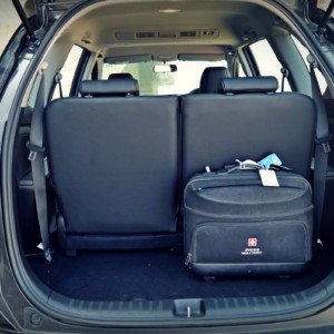 Honda BR V boot space