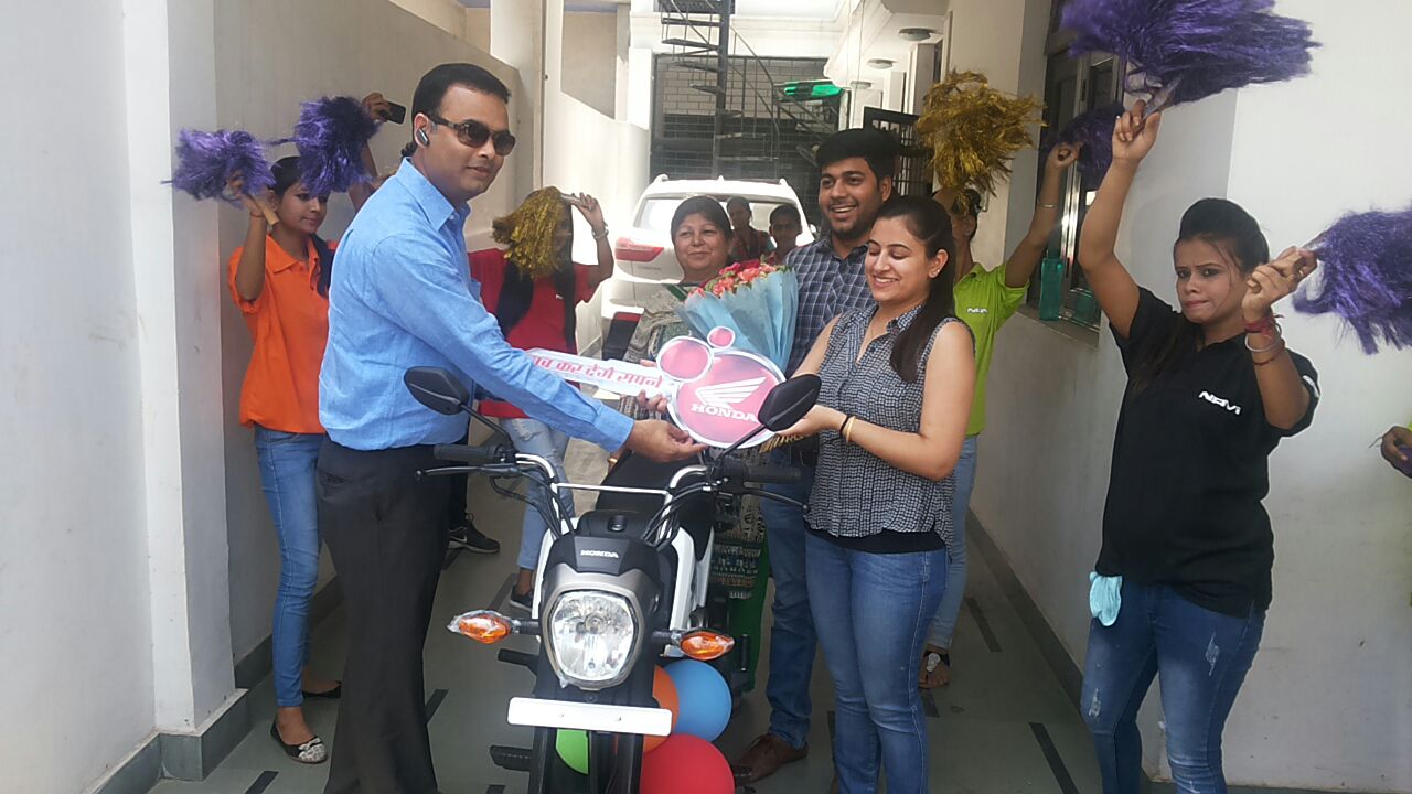 Honda Navi rides into Noida (2)