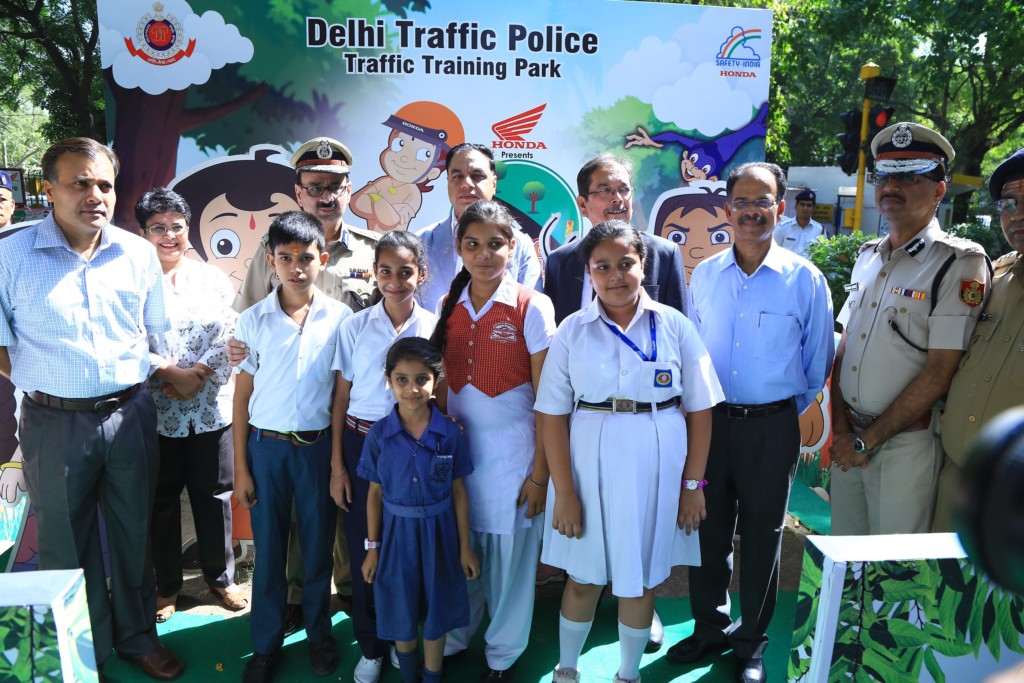 Honda in association with Delhi Traffic Police inaugurates its Road Safety Summer Camp