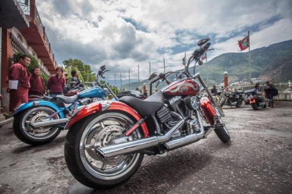 International Harley HOG rally India Bhutan