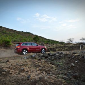 Jeep Grand Cherokee India action