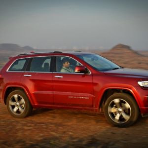 Jeep Grand Cherokee India action
