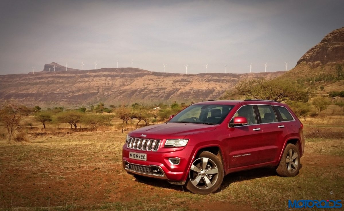 Jeep Grand Cherokee India front