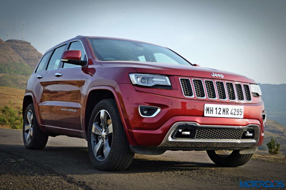 Jeep Grand Cherokee India front