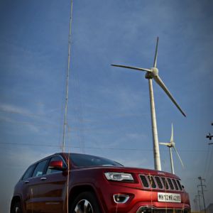 Jeep Grand Cherokee India front