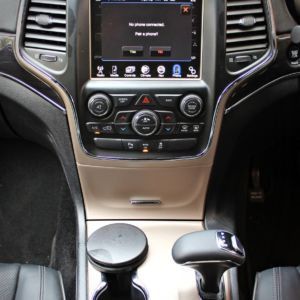 Jeep Grand Cherokee India interior details