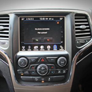 Jeep Grand Cherokee India interior details