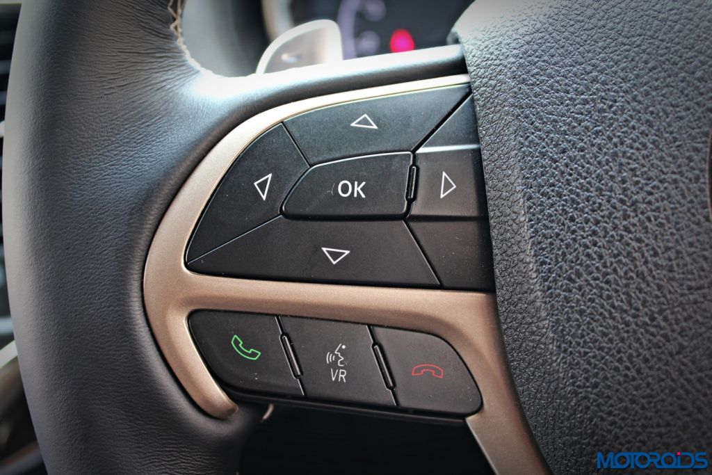 Jeep Grand Cherokee India interior details (2)