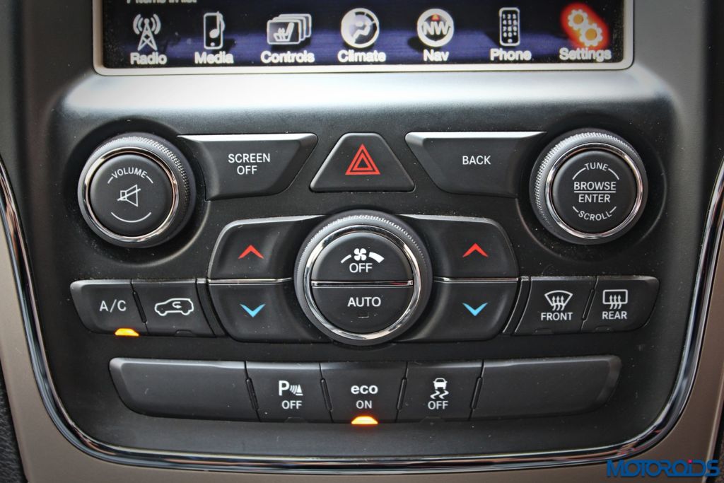 Jeep Grand Cherokee India interior details (20)