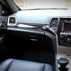 Jeep Grand Cherokee India interior details