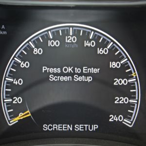 Jeep Grand Cherokee instrument console