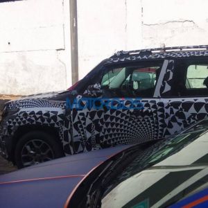 Jeep Renegade spied testing again