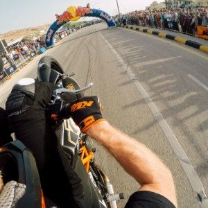 KTM Duke Stunt Rider Rok Bagoros