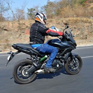 Kawasaki Versys  Review Action Shots