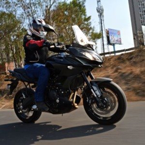 Kawasaki Versys  Review Action Shots