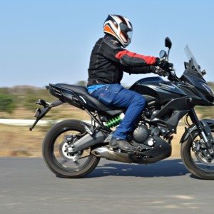 Kawasaki Versys  Review Action Shots