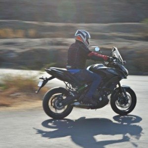 Kawasaki Versys  Review Action Shots