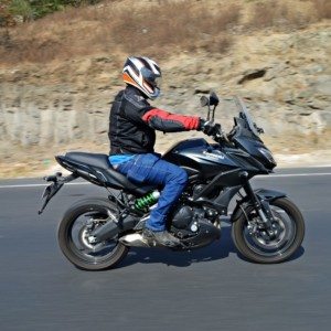 Kawasaki Versys  Review Action Shots