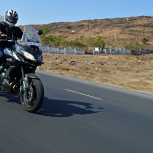 Kawasaki Versys  Review Action Shots