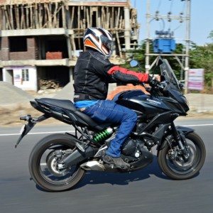 Kawasaki Versys  Review Action Shots