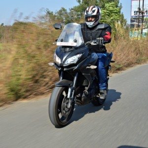 Kawasaki Versys  Review Action Shots