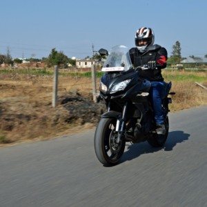 Kawasaki Versys  Review Action Shots