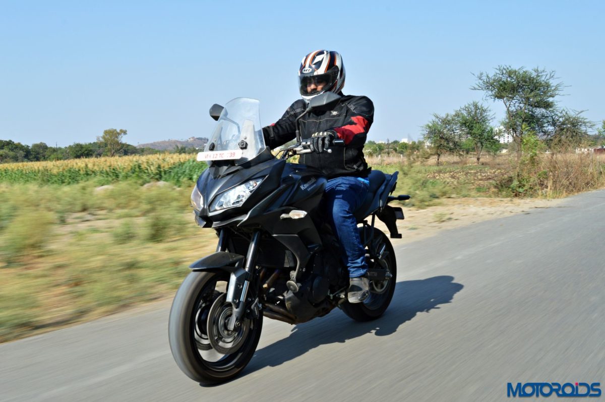 Kawasaki Versys  Review Action Shots