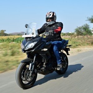 Kawasaki Versys  Review Action Shots