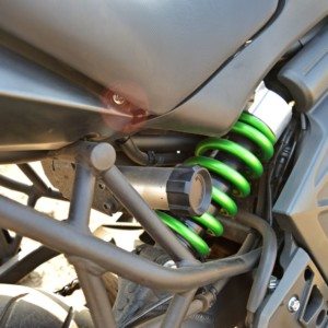 Kawasaki Versys  Review Details Rear Suspension