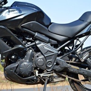 Kawasaki Versys  Review Details Side Engine Frame