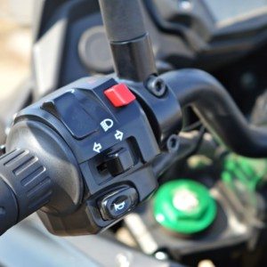 Kawasaki Versys  Review Details Switchgear