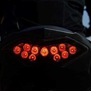 Kawasaki Versys  Review Details Tail Light