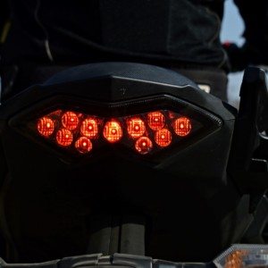 Kawasaki Versys  Review Details Tail Light