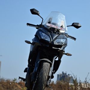 Kawasaki versys  India review front