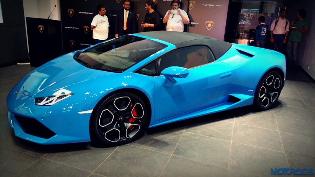 Lamborghini Huracan Spyder India (2)