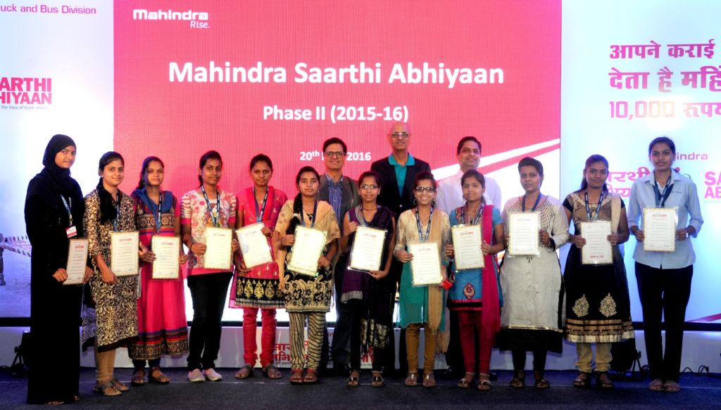 Mahindra Saarthi Abhiyaan Ceremony Pune 20 May - Copy