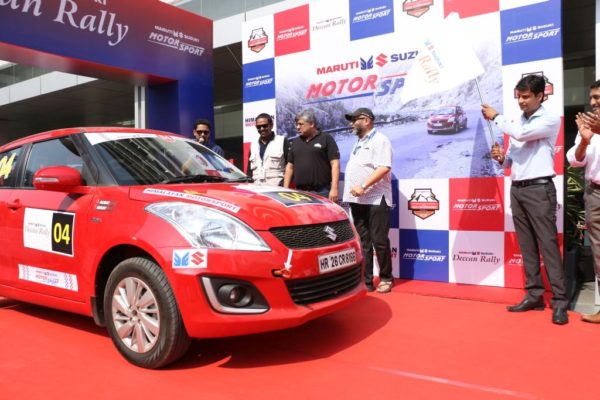 Maruti Suzuki India Ltd flag off Maruti Suzuki Deccan Rally