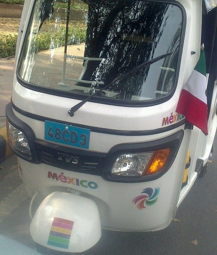 Melba Pria Mexican Ambassador Auto- RickShaw (3)