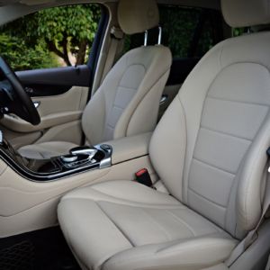 Mercedes Benz GLC d front seat