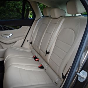 Mercedes Benz GLC d rear seat