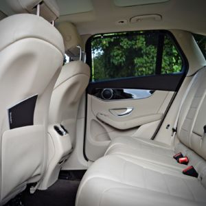 Mercedes Benz GLC d rear seat
