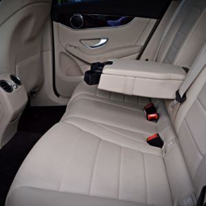 Mercedes Benz GLC d rear seat