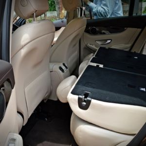 Mercedes Benz GLC d rear seat