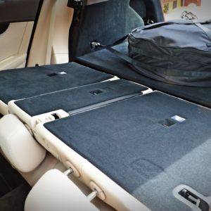 Mercedes Benz GLC d rear seat