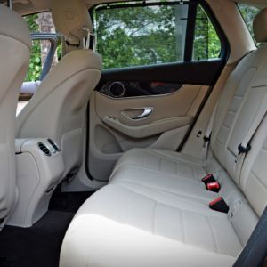 Mercedes Benz GLC d rear seat